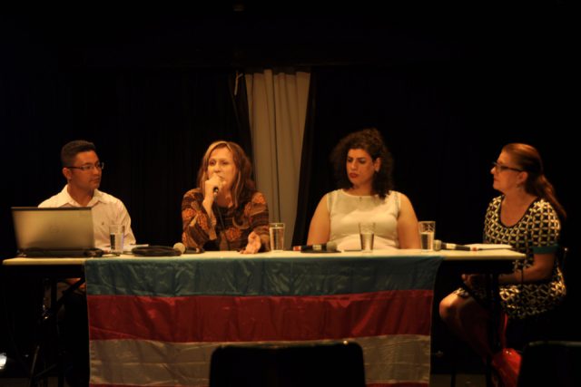 Mesas de debate do SP TransVisão. Foto: Divulgação.