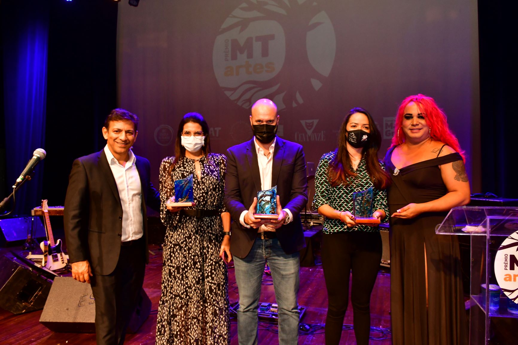 1º Prêmio MT Artes no Cine Teatro Cuiabá. Foto: Julio Rocha