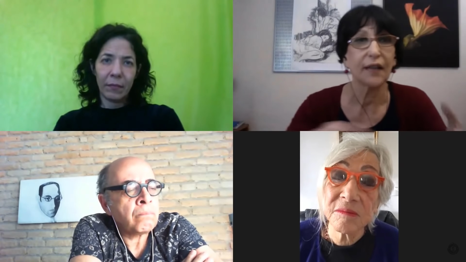 Mesa de discussão Modernismo Brasileiro com Fernanda D'Umbra, Denise Mattar, Marina Bonomi e Pascoal da Conceição
