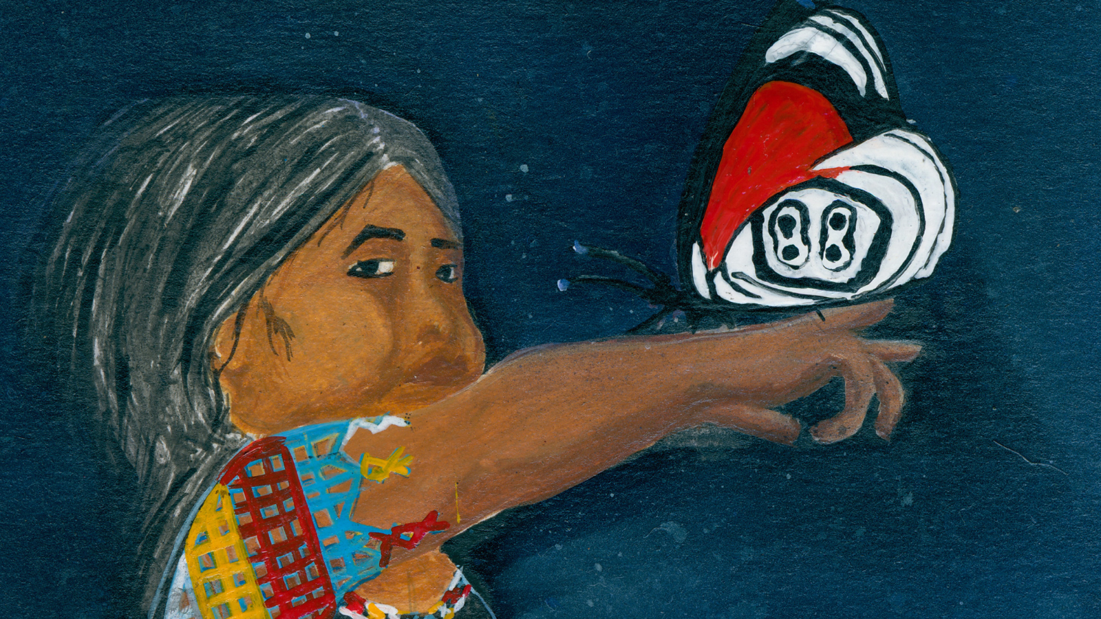 Arte gráfica da 3ª edição do TePI - Teatro e os Povos Indígenas