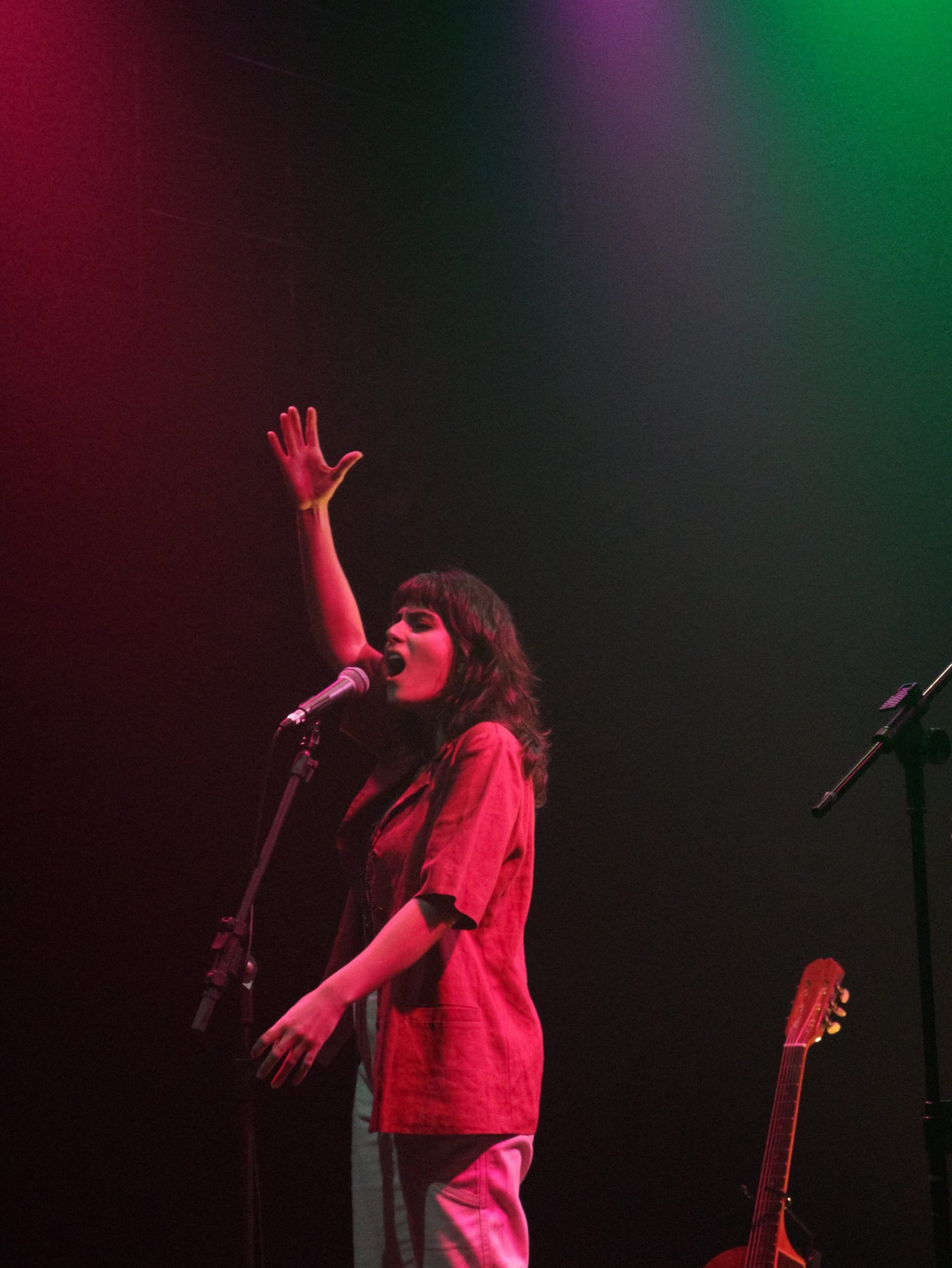 Fotografia Colorida de SP Música: Show "Enquanto os homens dormem" de Clara Castro e Nathan Itaborahy na Roosvelt