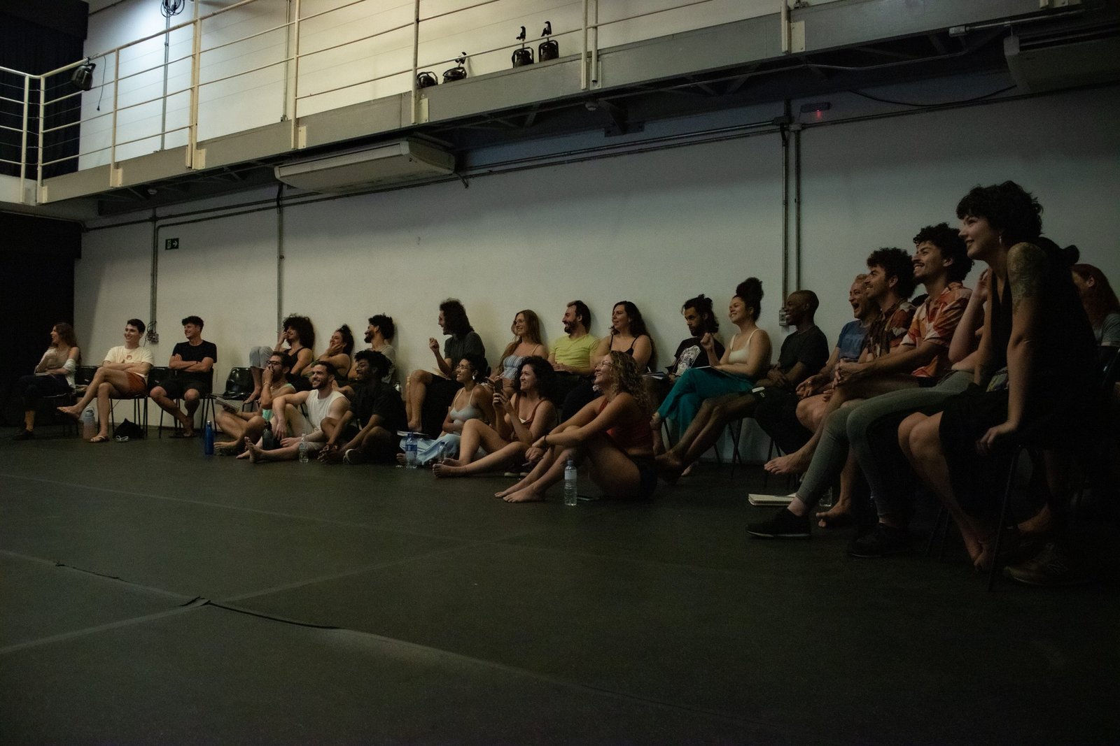 Fotografia colorida de ELA: Curso de atuação para audiovisual com Christian Landi na Roosevelt