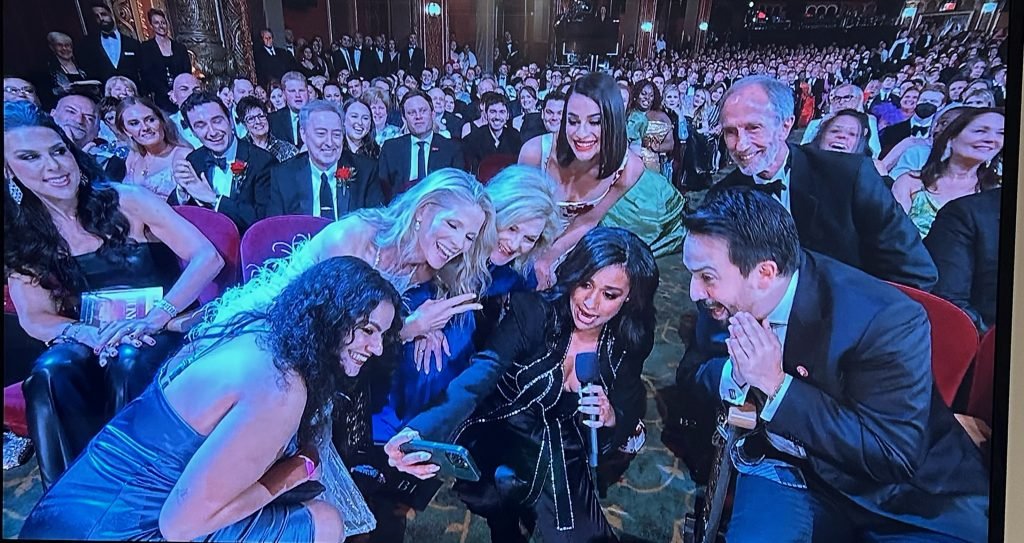 Juliana Silva de Sales no Tony Awards.