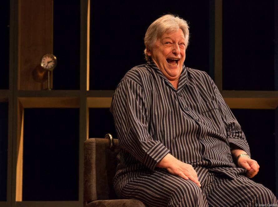 Fulvio Stefanini celebra 69 anos de carreira com o retorno de 'O Pai' no Teatro Mooca. Foto: João Caldas F.