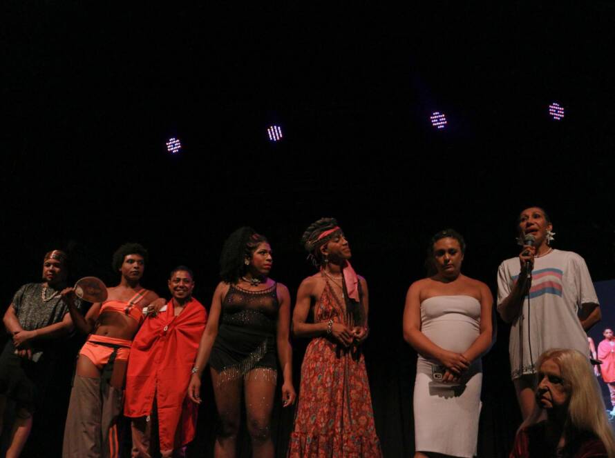Fotografia colorida de SP Transvisão 2024: Show de variedades (com direção de Alberto Silva) + Entrega do Prêmio Claudia Wonder