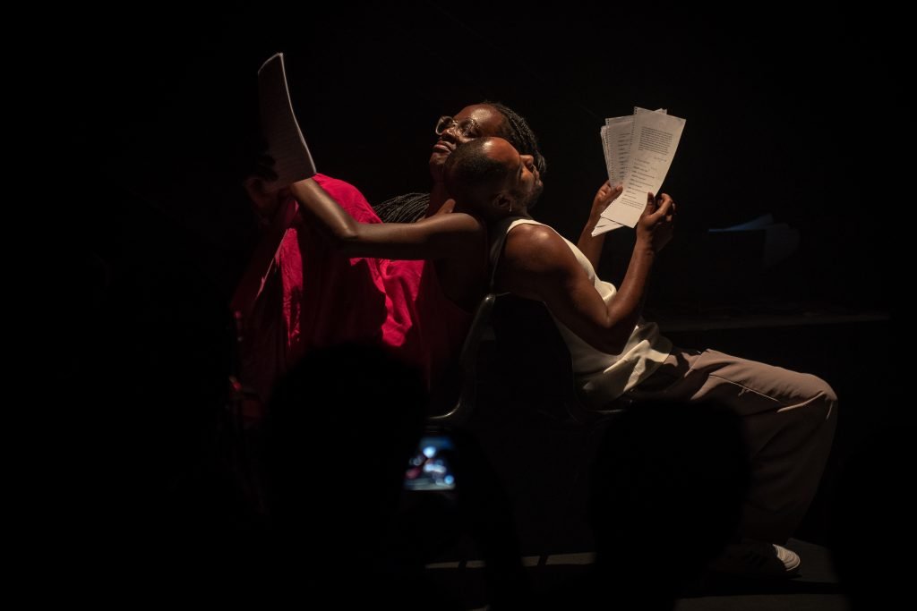 Leitura dramática da peça "CAMILO", na unidade Roosevelt da SP Escola de Teatro. (4/3/2024). | Foto: Rodrigo Reis