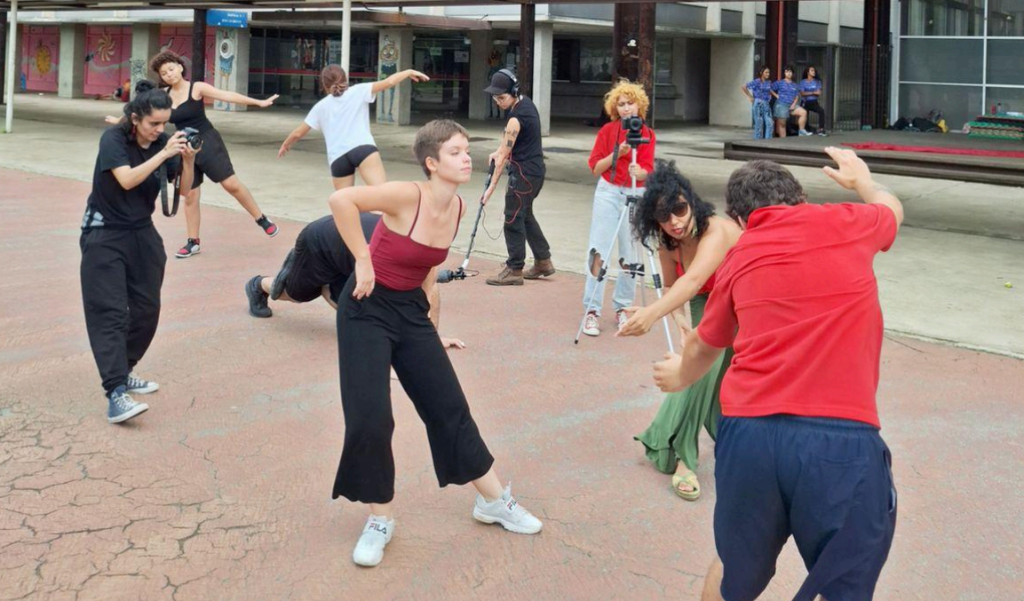 Serão realizadas sete ações diferentes no Parque da Juventude e no Mundo do Circo, transitando pelas artes visuais e artes do corpo. Foto: Arquivo pessoal da Cia.Sobrecéus