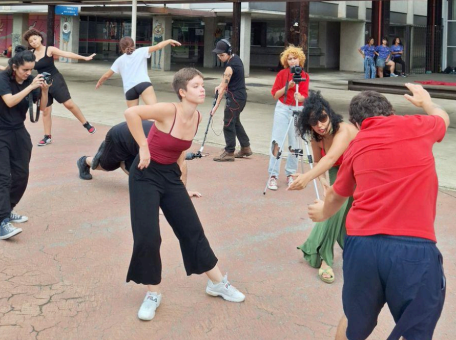 Serão realizadas sete ações diferentes no Parque da Juventude e no Mundo do Circo, transitando pelas artes visuais e artes do corpo. Foto: Arquivo pessoal da Cia.Sobrecéus