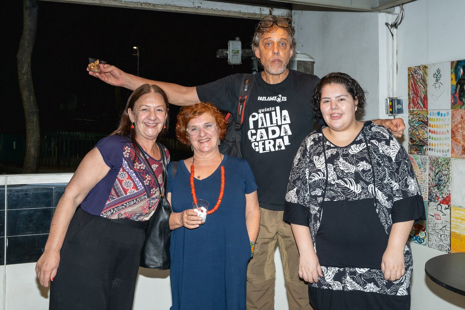 Lançamento do livro "A Estátua de Sal de Sodoma", de Alberto Guzik, na unidade Roosevelt da SP Escola de Teatro. (20/03/2024) | Foto por @AndreStefano