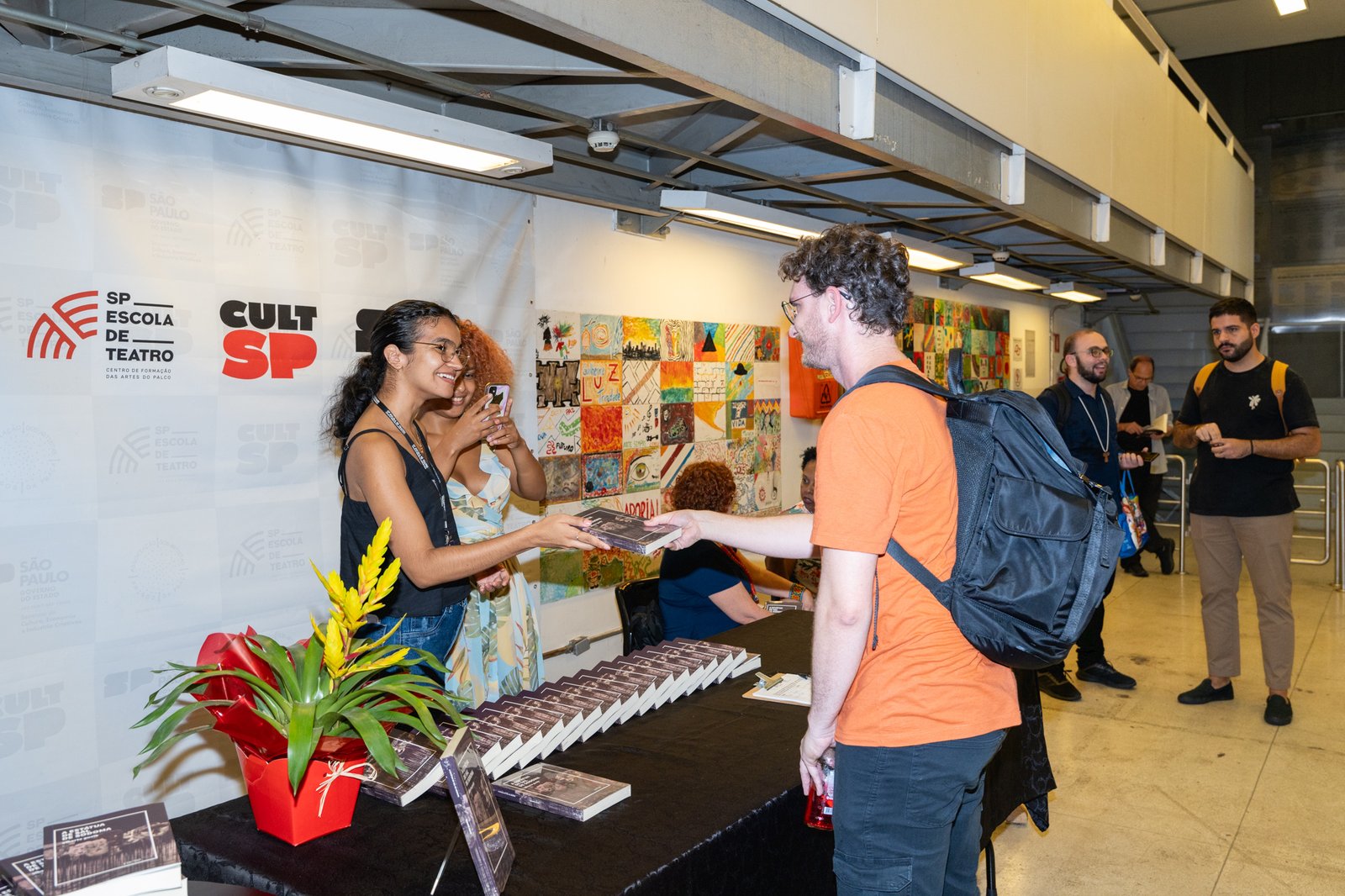 Lançamento do livro "A Estátua de Sal de Sodoma", de Alberto Guzik, na unidade Roosevelt da SP Escola de Teatro. (20/03/2024) | Foto por @AndreStefano