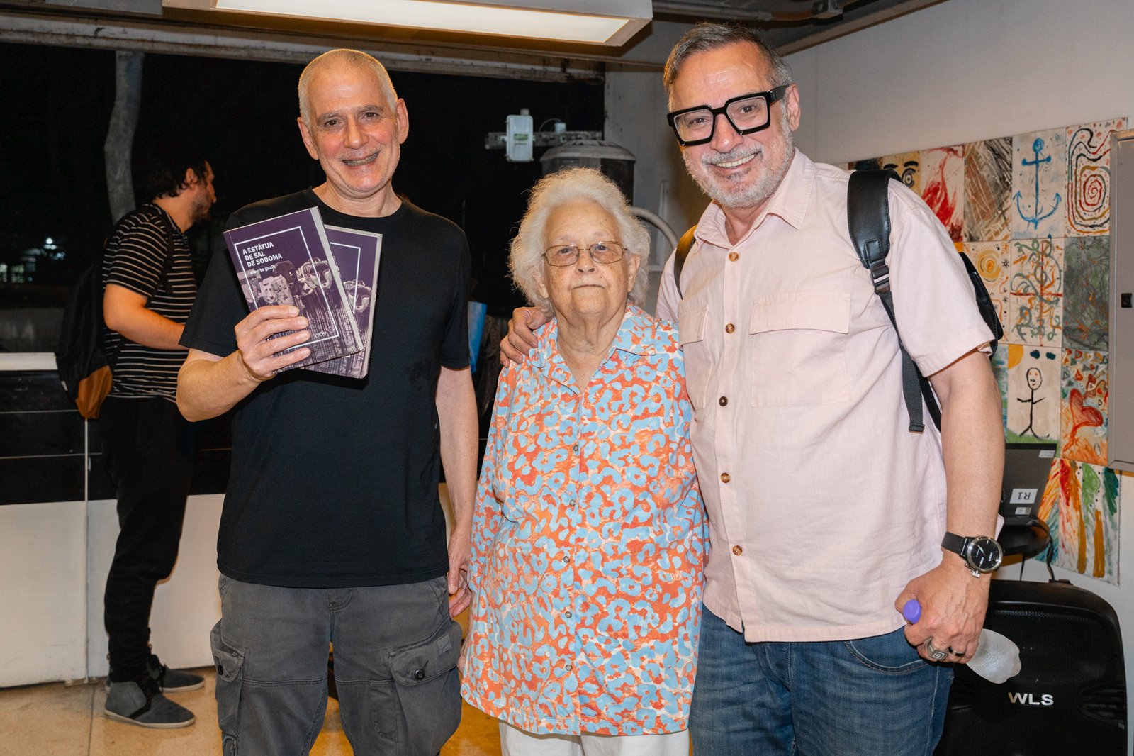 Lançamento do livro "A Estátua de Sal de Sodoma", de Alberto Guzik, na unidade Roosevelt da SP Escola de Teatro. (20/03/2024) | Foto por @AndreStefano