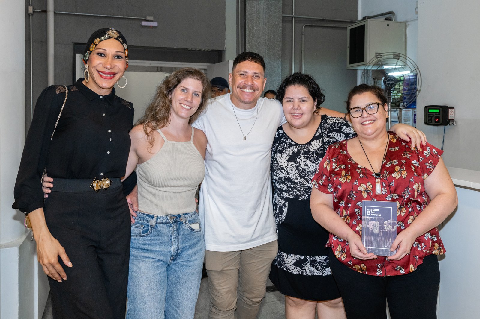 Lançamento do livro "A Estátua de Sal de Sodoma", de Alberto Guzik, na unidade Roosevelt da SP Escola de Teatro. (20/03/2024) | Foto por @AndreStefano
