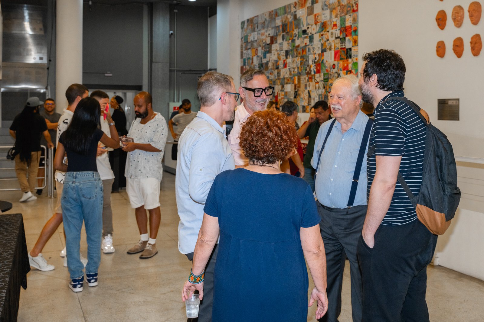 Lançamento do livro "A Estátua de Sal de Sodoma", de Alberto Guzik, na unidade Roosevelt da SP Escola de Teatro. (20/03/2024) | Foto por @AndreStefano