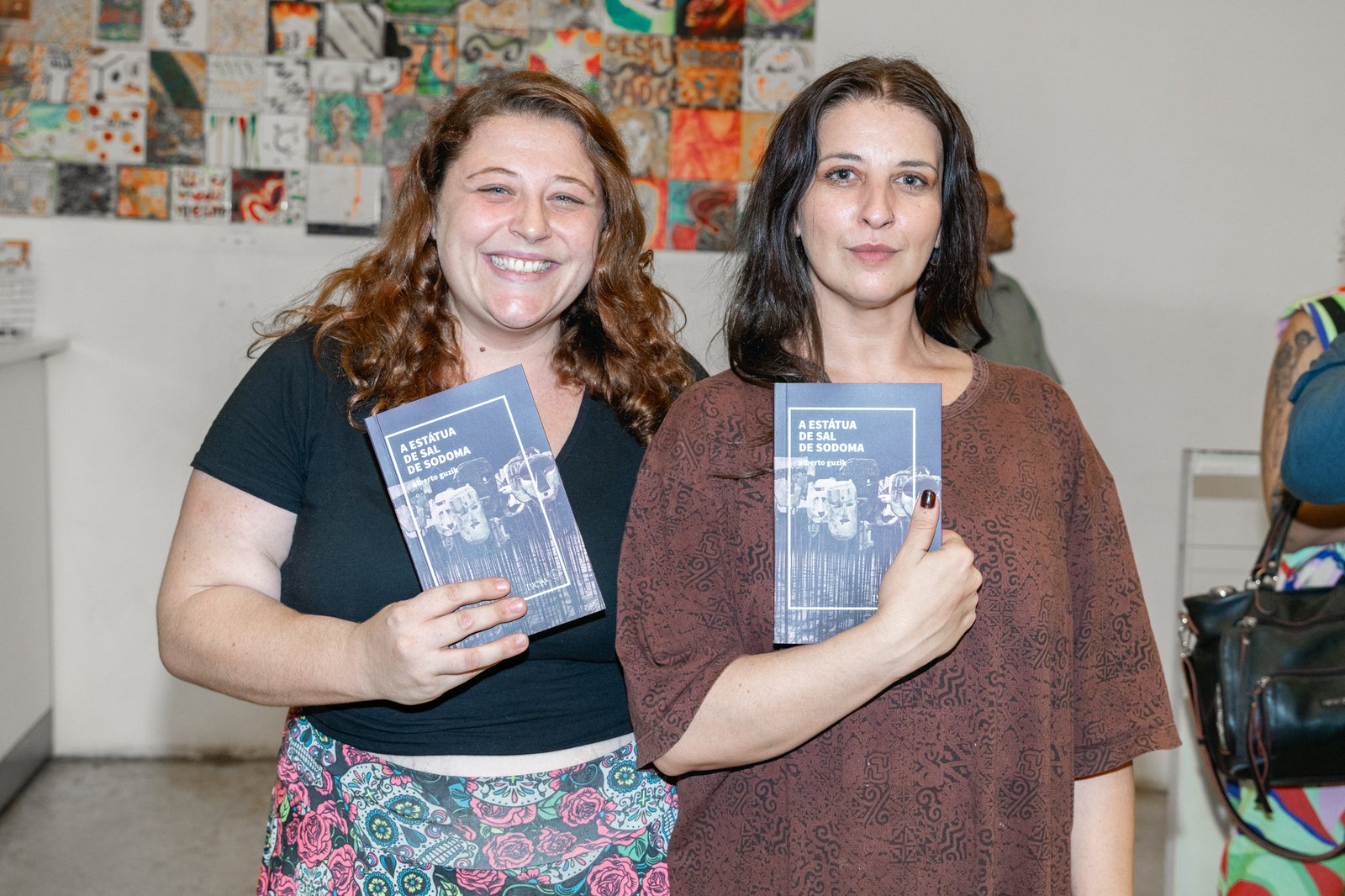 Lançamento do livro "A Estátua de Sal de Sodoma", de Alberto Guzik, na unidade Roosevelt da SP Escola de Teatro. (20/03/2024) | Foto por @AndreStefano
