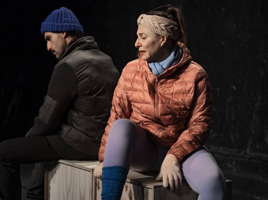 Peça "Um Lugar Chamado Amor": na SP Escola de Teatro. | Foto: Ronaldo Gutierrez/Divulgação