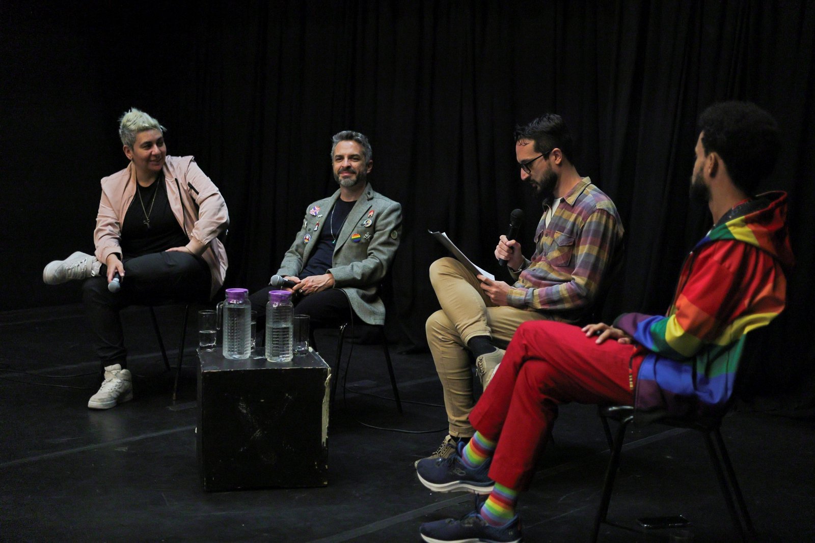 Mesa de Discussão LGBTQIAP+ nas artes