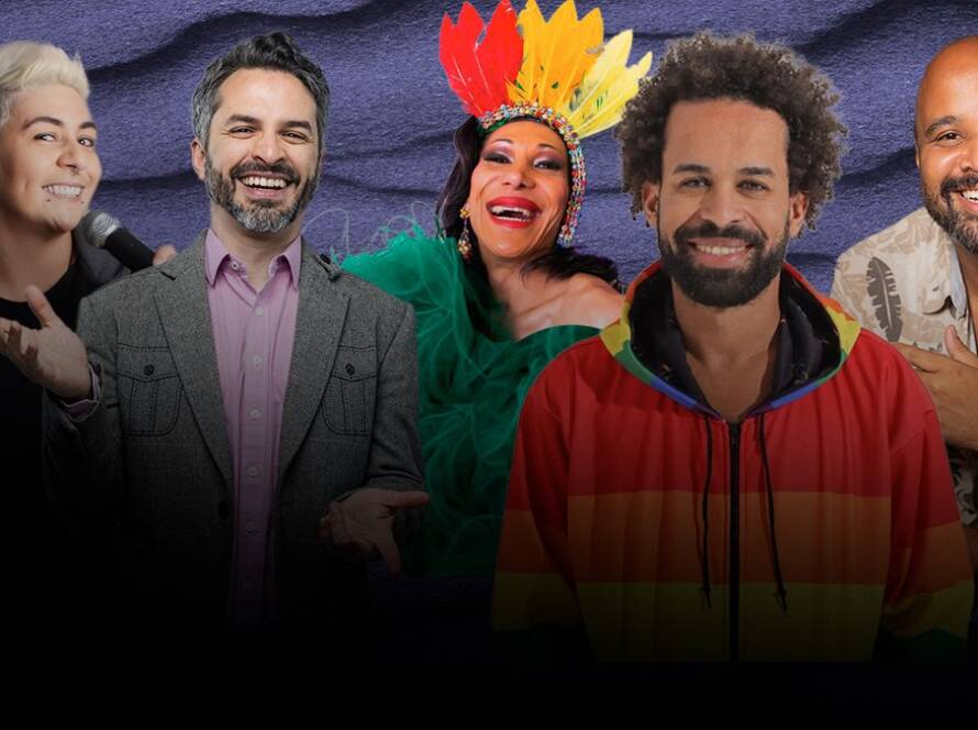 Mesa de discussão "LGBTQIAP+ nas Artes": na SP Escola de Teatro.