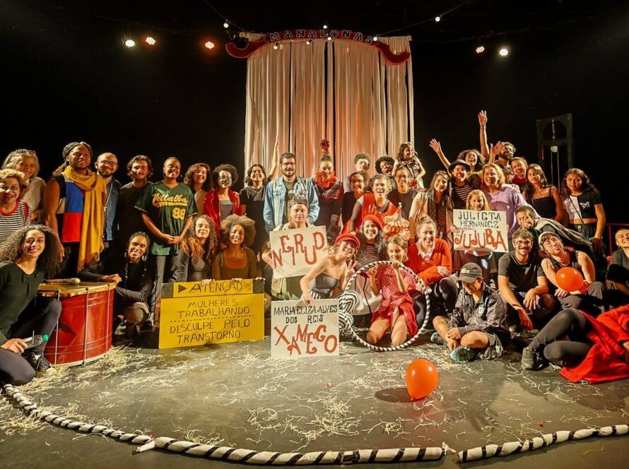 Mostra de Circulação: SP Escola de Teatro em Pindamonhangaba (SP), promovendo uma oficina e apresentações de estudantes. (20/07/2024) | Foto: Clara Silva
