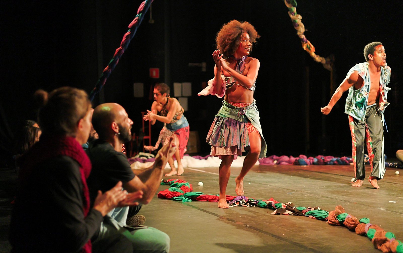 Mostra de Circulação: SP Escola de Teatro em Pindamonhangaba (SP), promovendo uma oficina e apresentações de estudantes. (20/07/2024) | Foto: Clara Silva