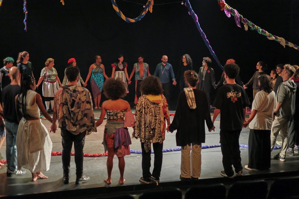 Mostra de Circulação: SP Escola de Teatro em Pindamonhangaba (SP), promovendo uma oficina e apresentações de estudantes. (20/07/2024) | Foto: Clara Silva