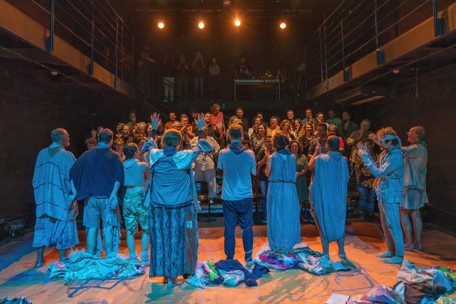Estreia da peça “Hello, Édipo (Panóptico/Foucault)”, da Cia Veneno do Teatro, na unidade Roosevelt da SP Escola de Teatro. (20/09/2024) | Foto por @AndreStefano