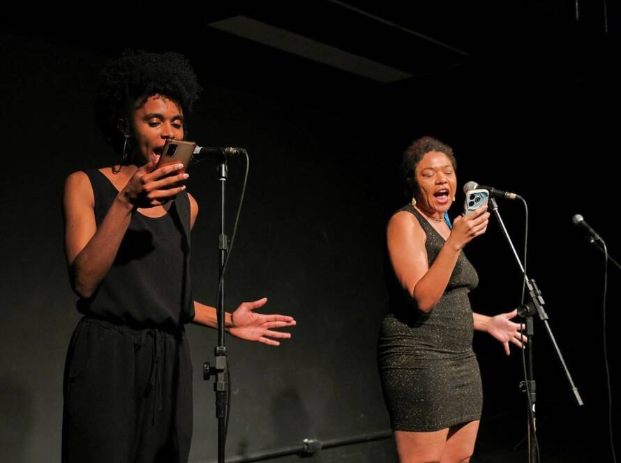 Primeiro dia do Cena Única do segundo semestre de 2024, na SP Escola de Teatro. (7/11/2024). | Foto: Clara Silva