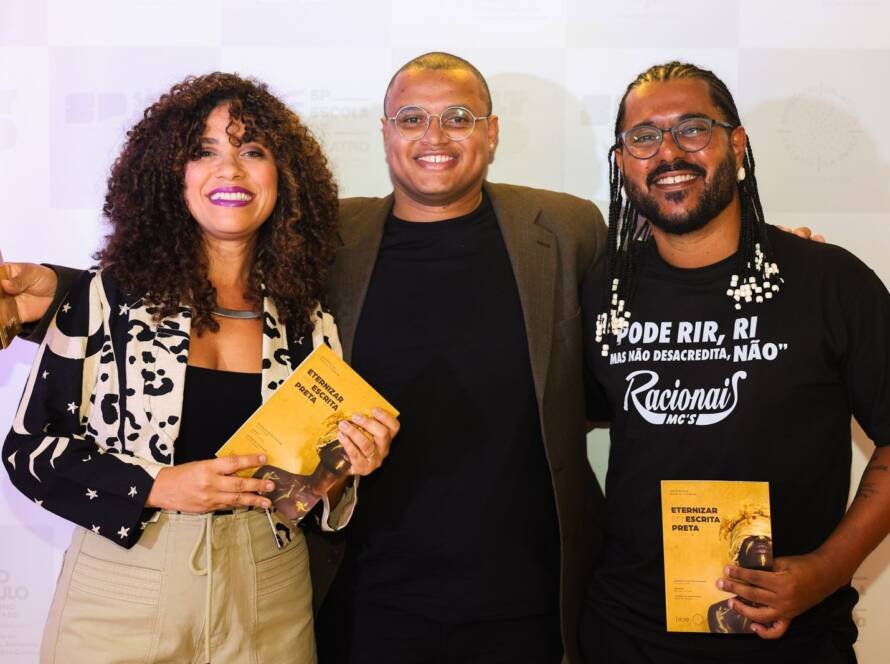 Lançamento do livro Eternizar Em Escrita Preta Volume 5. (21/11/2024). | Foto: Clara Silva