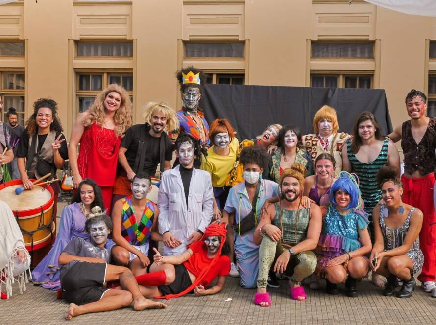 Festa do Saci, na sede Brás da SP Escola de Teatro. (23/11/2024). | Foto: Clara Silva