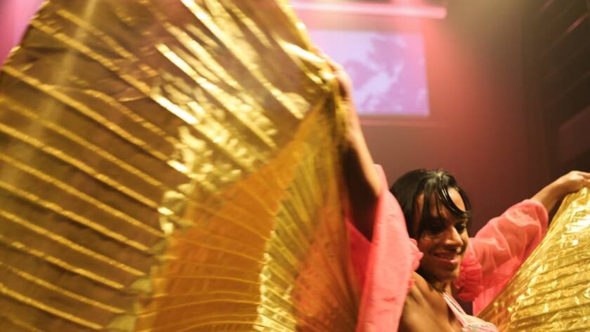 Abertura da 13ª edição do SP Transvisão com show de variedades da Casa Florescer. (27/01/2025). | Foto: Clara Silva.