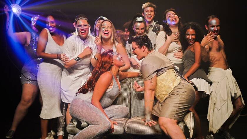 Espetáculo "Desculpa – Uma Inconveniência em 9 Partes", na sede Roosevelt da SP Escola de Teatro. (15/02/2025) | Foto: Clara Silva