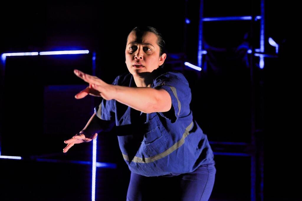 Espetáculo "A CobraDORa", na sede Roosevelt da SP Escola de Teatro. (20/03/2025) | Foto: Clara Silva