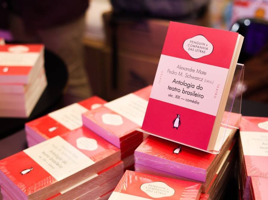 Lançamento: Antologia do teatro brasileiro, Vol. 2: Séc. XIX – Drama. Introdução de Alexandre Mate e Pedro M. Schwarcz e prefácio e cronologia de Rodrigo Morais Leite. (25/03/2025) | Foto: Clara Silva