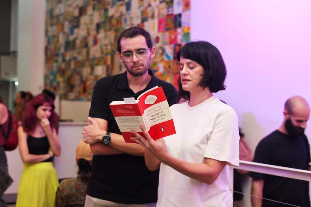 Lançamento: Antologia do teatro brasileiro, Vol. 2: Séc. XIX – Drama. Introdução de Alexandre Mate e Pedro M. Schwarcz e prefácio e cronologia de Rodrigo Morais Leite. (25/03/2025) | Foto: Clara Silva