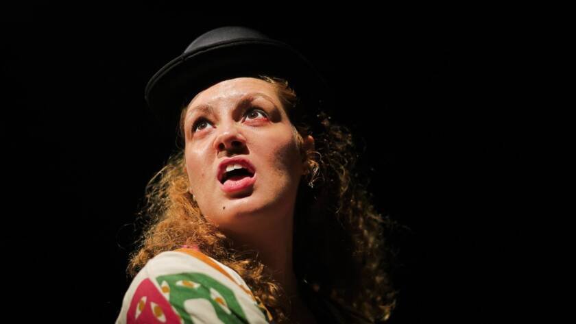 Mostra de Microcenas dos estudantes do módulo azul do curso regular de Direção da SP Escola de Teatro. (29/03/2025). | Foto: Clara Silva