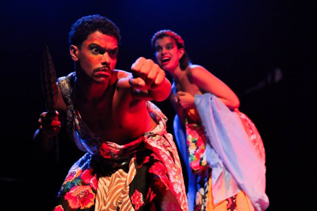 Mostra de Microcenas dos estudantes do módulo verde do curso regular de Direção da SP Escola de Teatro. (17/05/2025). | Foto: Clara Silva