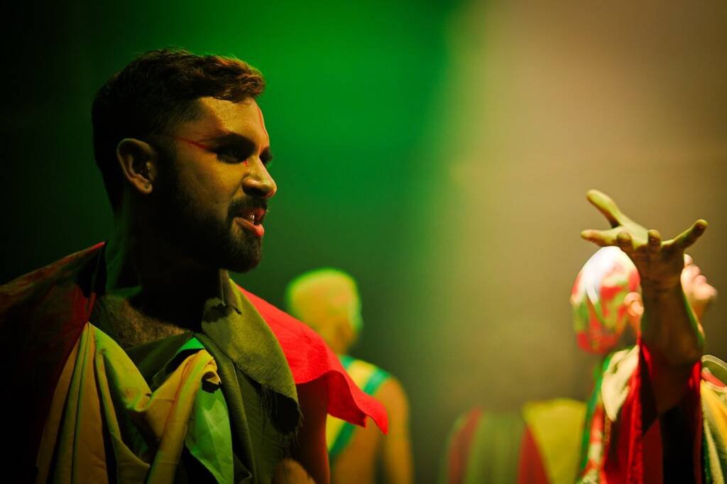 Mostra de Microcenas dos estudantes do módulo verde do curso regular de Direção da SP Escola de Teatro. (17/05/2025). | Foto: Clara Silva