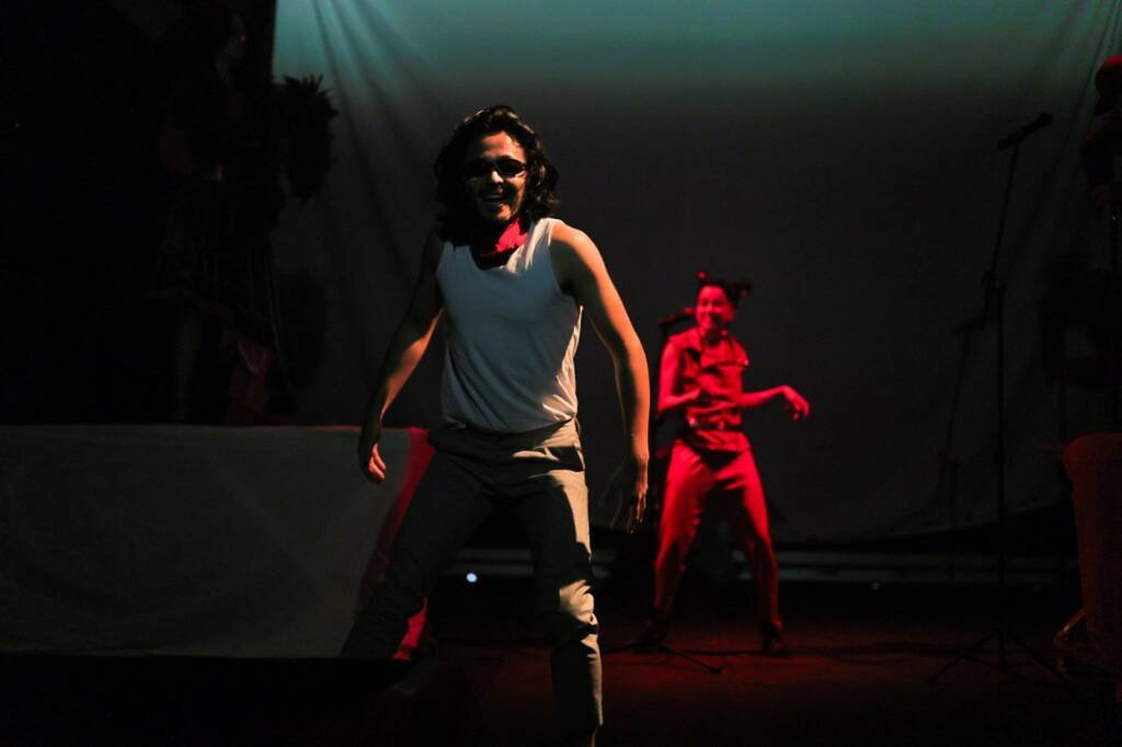 Mostra de Microcenas dos estudantes do módulo verde do curso regular de Direção da SP Escola de Teatro. (17/05/2025). | Foto: Clara Silva