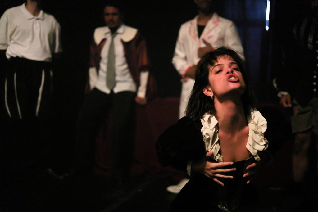 Mostra de Microcenas dos estudantes do módulo verde do curso regular de Direção da SP Escola de Teatro. (17/05/2025). | Foto: Clara Silva