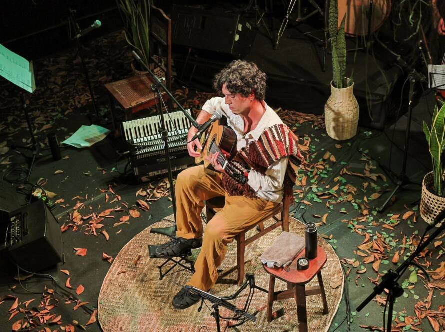 SP Música: show “Moda à Terra” de Ricardo Nash, na unidade Roosevelt, em (30/05/2025). | Foto: Clara Silva