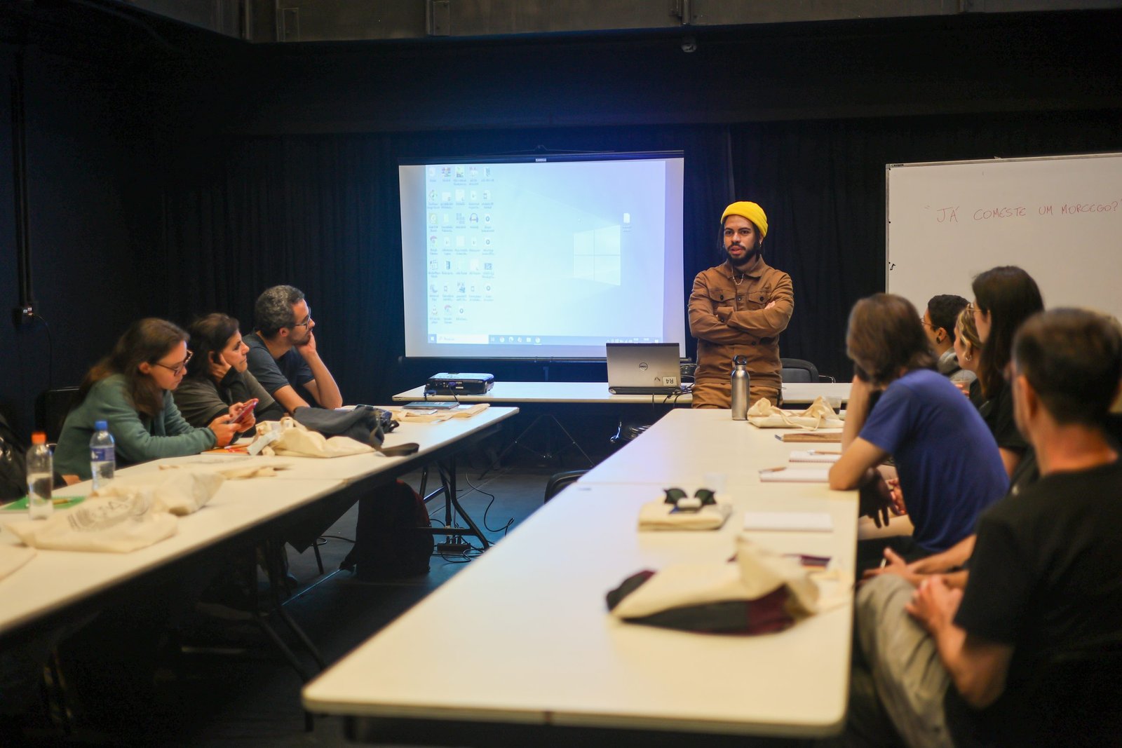 Workshop de Dramaturgia com Lucas Moura | Teatro Por Que Não e Gompa | (22/7/2025) | Foto: Ana Keiv