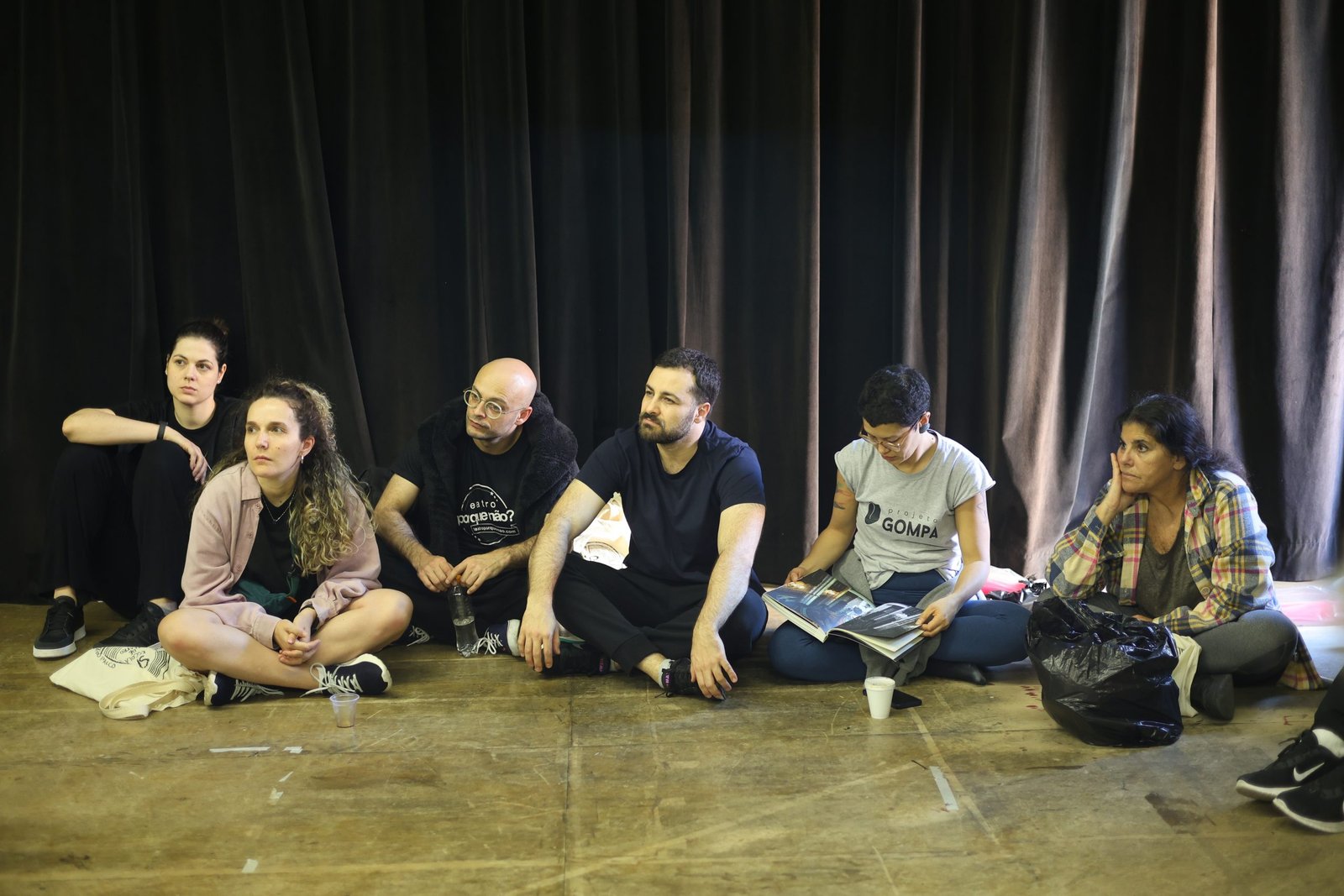 Conversa no Teatro da Vertigem, com Guilherme Bonfanti e Francisco Turbiani | 23/7/2025 | Foto: Ana Kei