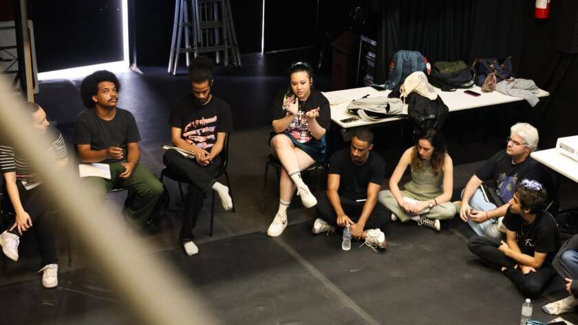 Estudante intercambista Kharissa Newbill-Adames. (27/08/2025). | Foto: Clara Silva