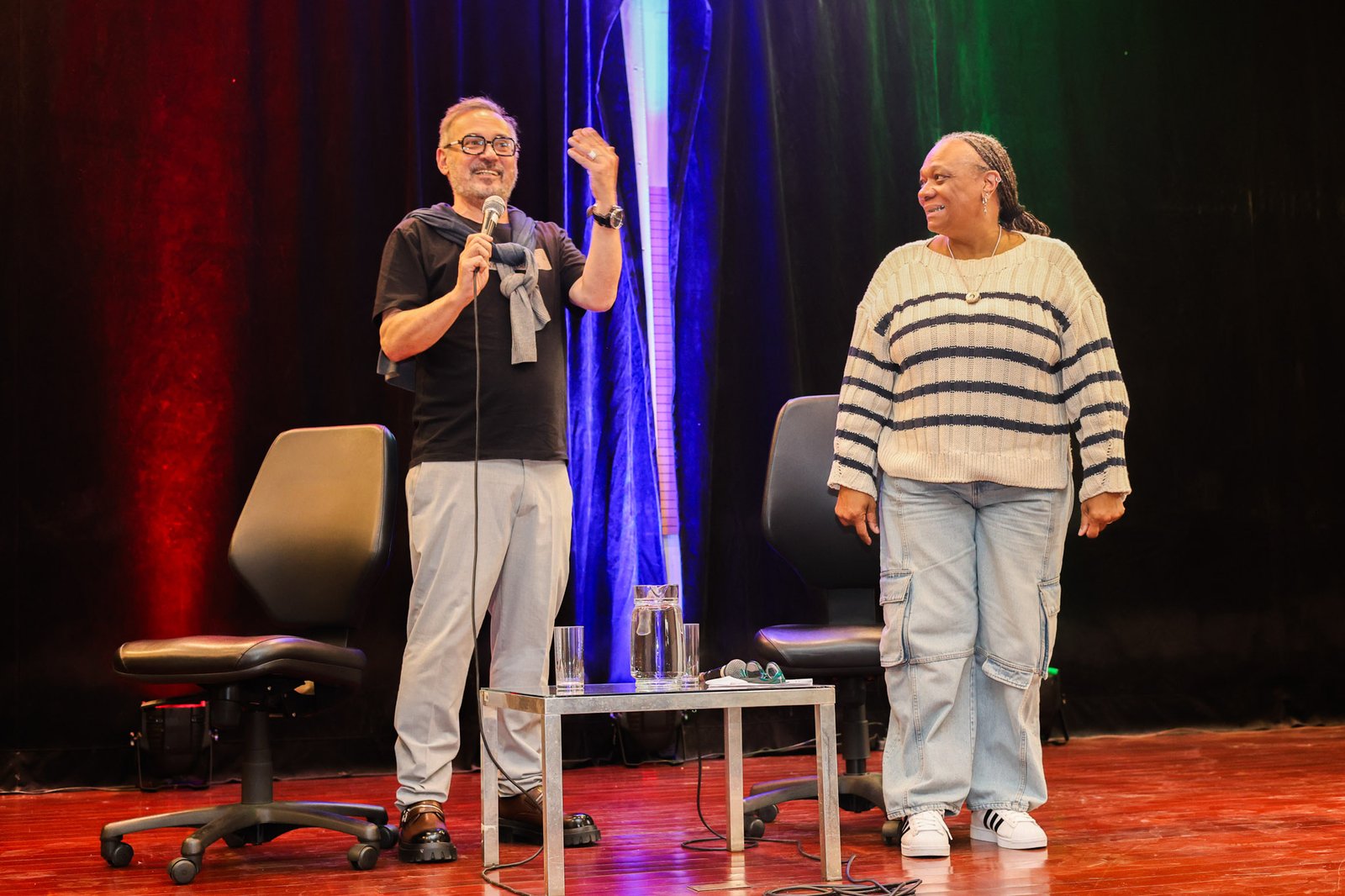 Encontro com Dra Izildinha Batista Nogueira sobre o tema do semestre “Experiências de solidão e solitude”. (02/08/2025). | Foto: Clara Silva.
