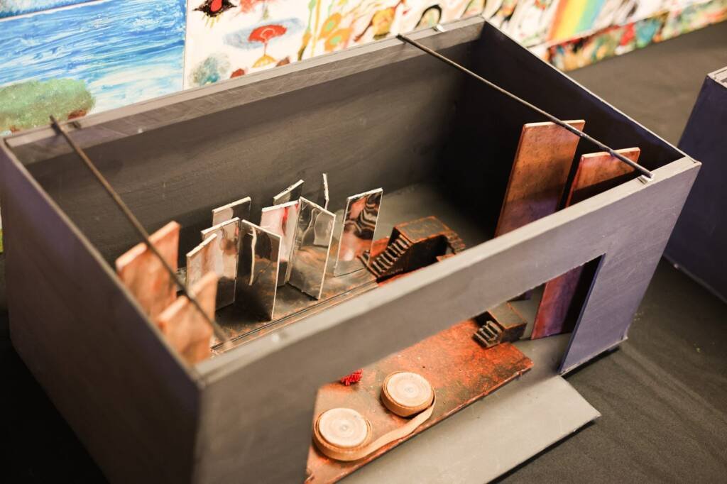 Exposição Portas Abertas, na sede Roosevelt da SP Escola de Teatro. (01/07/2025). | Foto: Clara Silva.