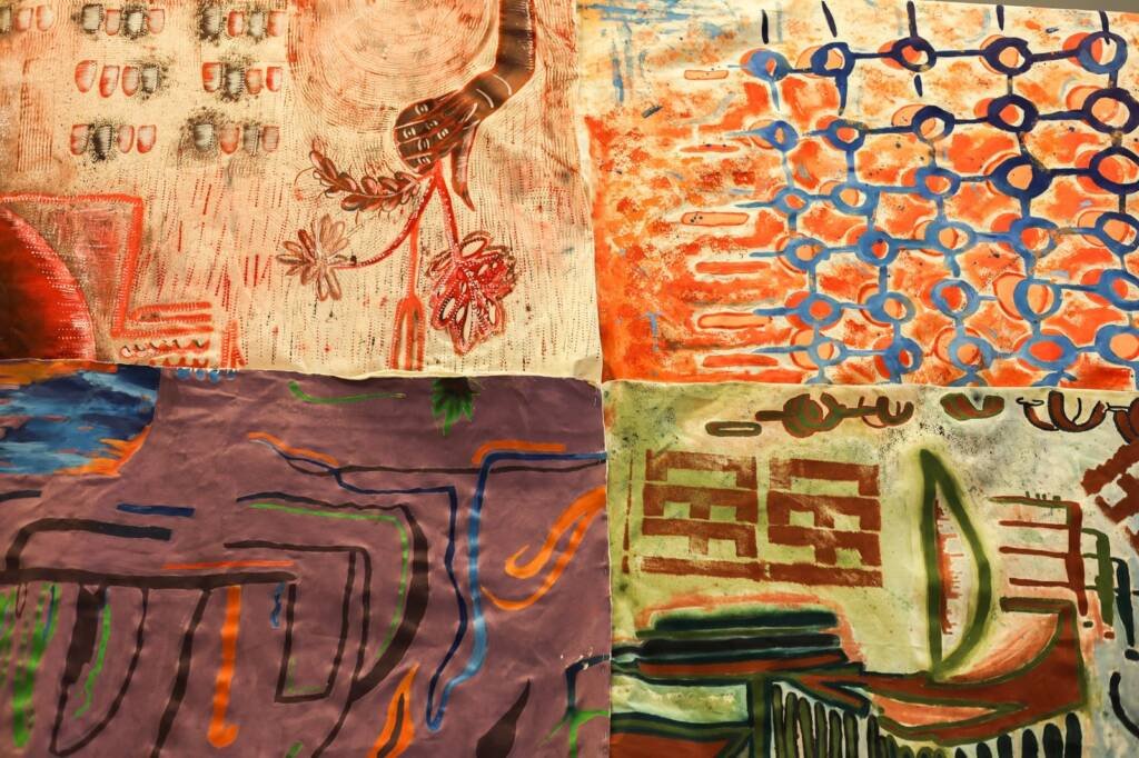 Exposição Portas Abertas, na sede Roosevelt da SP Escola de Teatro. (01/07/2025). | Foto: Clara Silva.