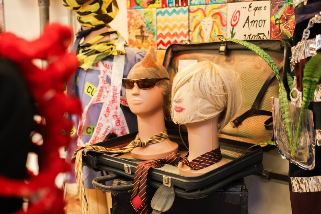 Exposição Portas Abertas, na sede Roosevelt da SP Escola de Teatro. (01/07/2025). | Foto: Clara Silva.