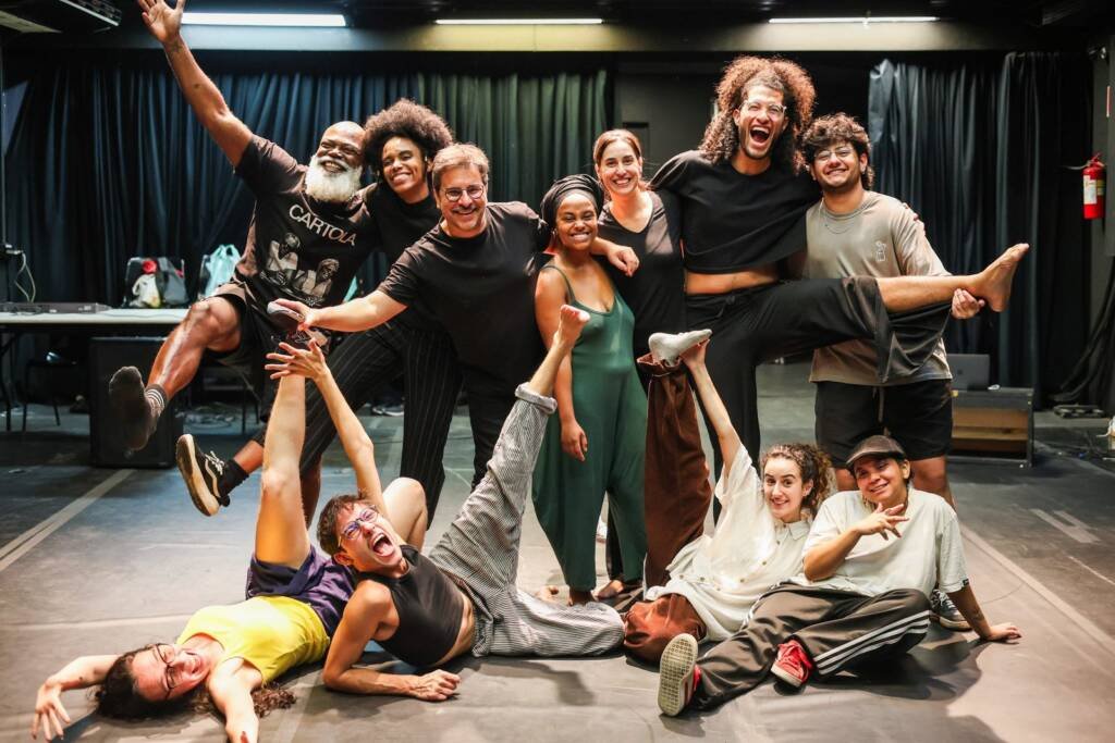 Rui Germano na sede Roosevelt da SP Escola de Teatro. (21/08/2025) | Foto: Clara Silva