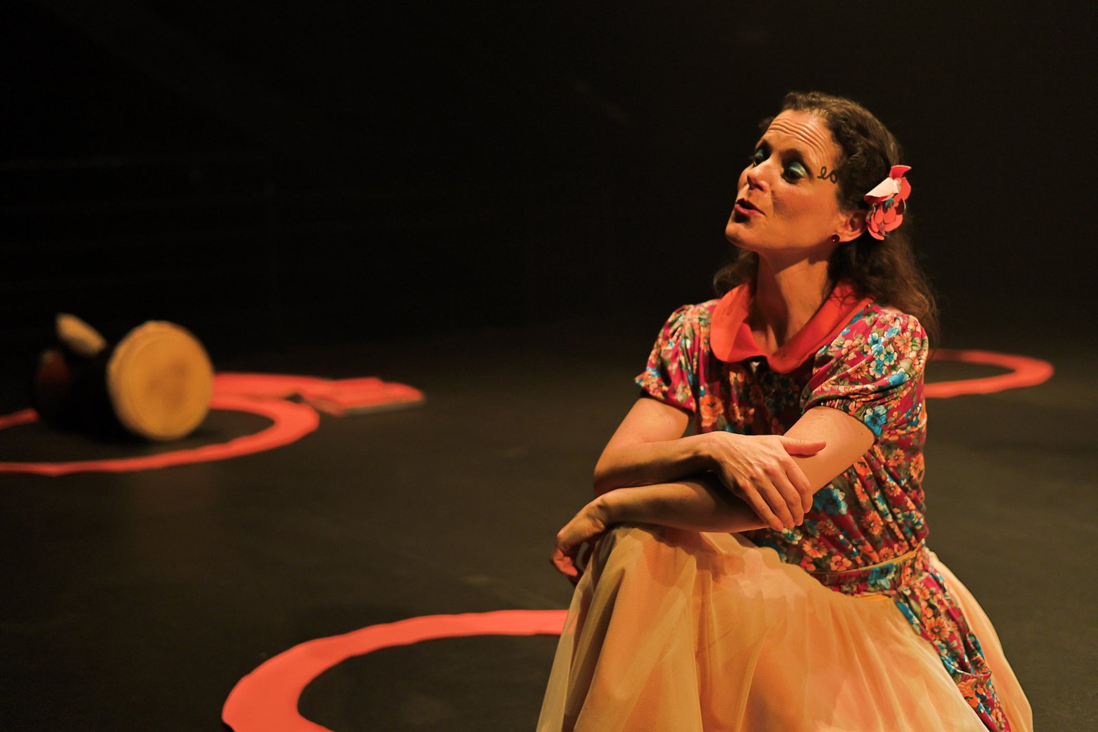 Espetáculo "Mazé! De Onde Vem? Quem É?" da AIVU Teatro, na unidade Roosevelt. (30/08/2025) | Foto: Clara Silva
