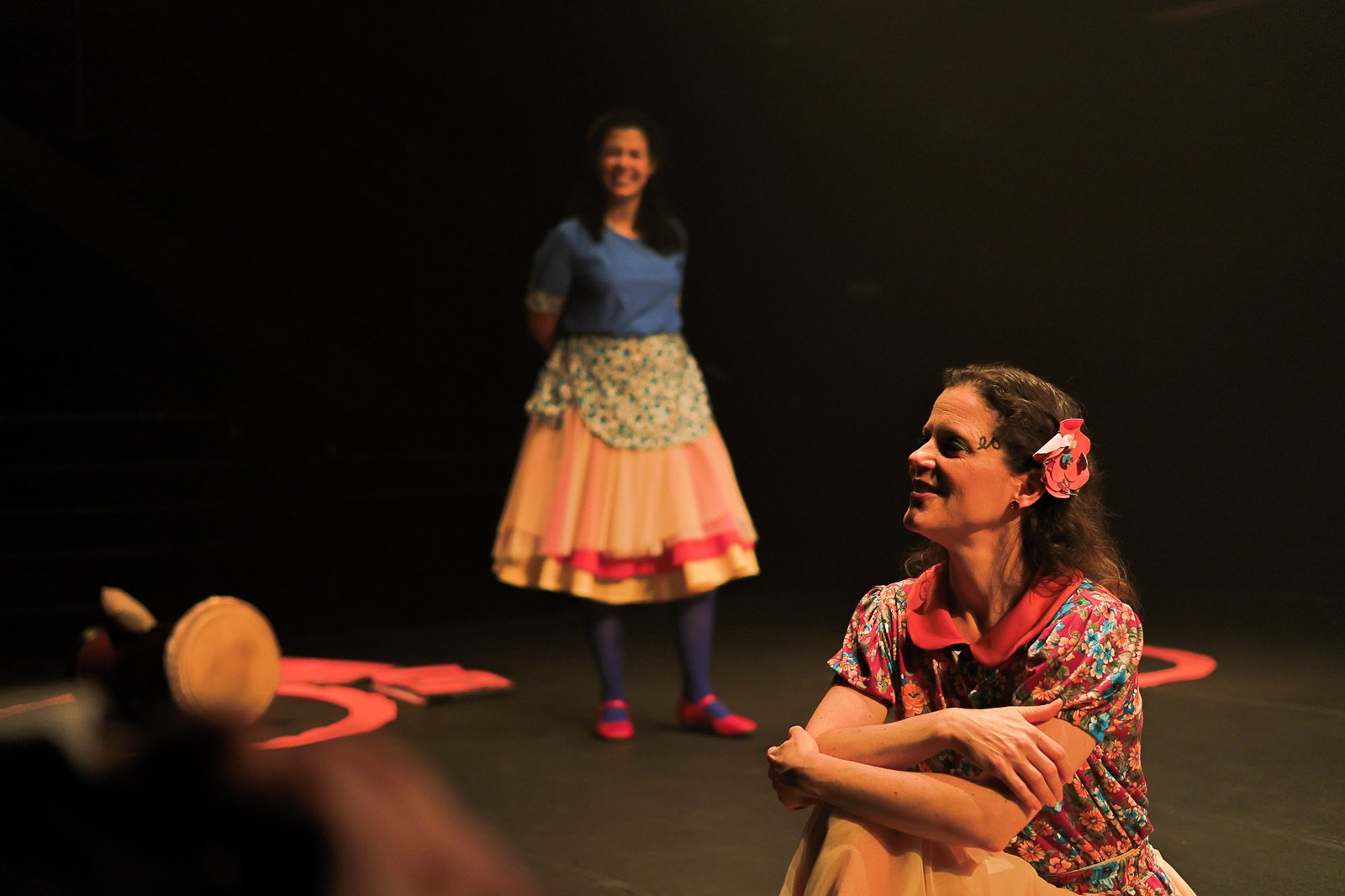 Espetáculo "Mazé! De Onde Vem? Quem É?" da AIVU Teatro, na unidade Roosevelt. (30/08/2025) | Foto: Clara Silva