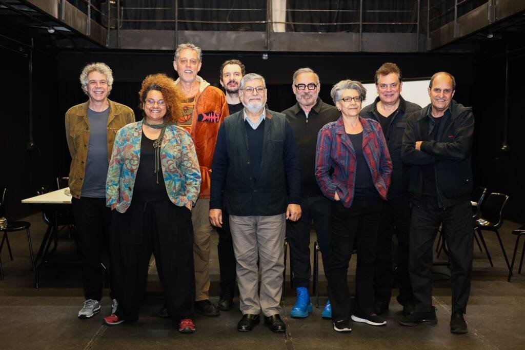 Reunião geral Ivam e todos coord. com Rustom Barucha. (20/10/2025) | Foto: Clara Silva